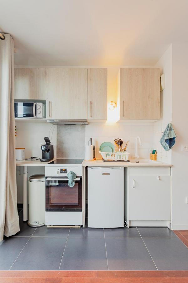 Apartamento Studio Doux Et Cosy Paris Gentilly Exterior foto